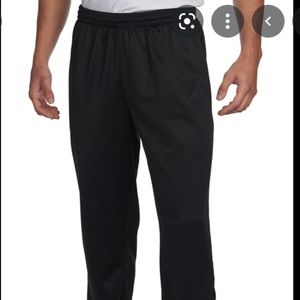 Tonix Black Water/Wind Resistant Sports Athletic Warm Up Pant Bolt 1088 Sz L